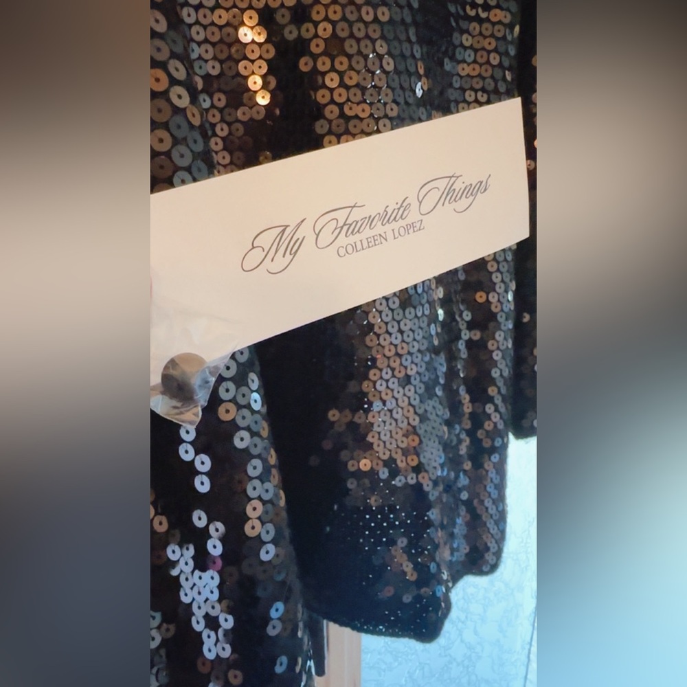 ๐ Black sequins jacket ๐ค๐ - Picture 5 of 6